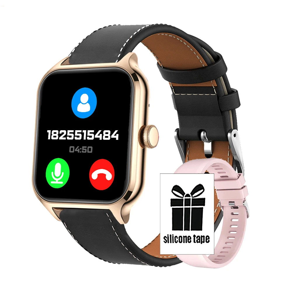 2025  New  Fashion Smart Watches Men 2.01 HD 240*296 Sports Fitness Bluetooth Call Digital Multidial Smartwatch Women Multifunct