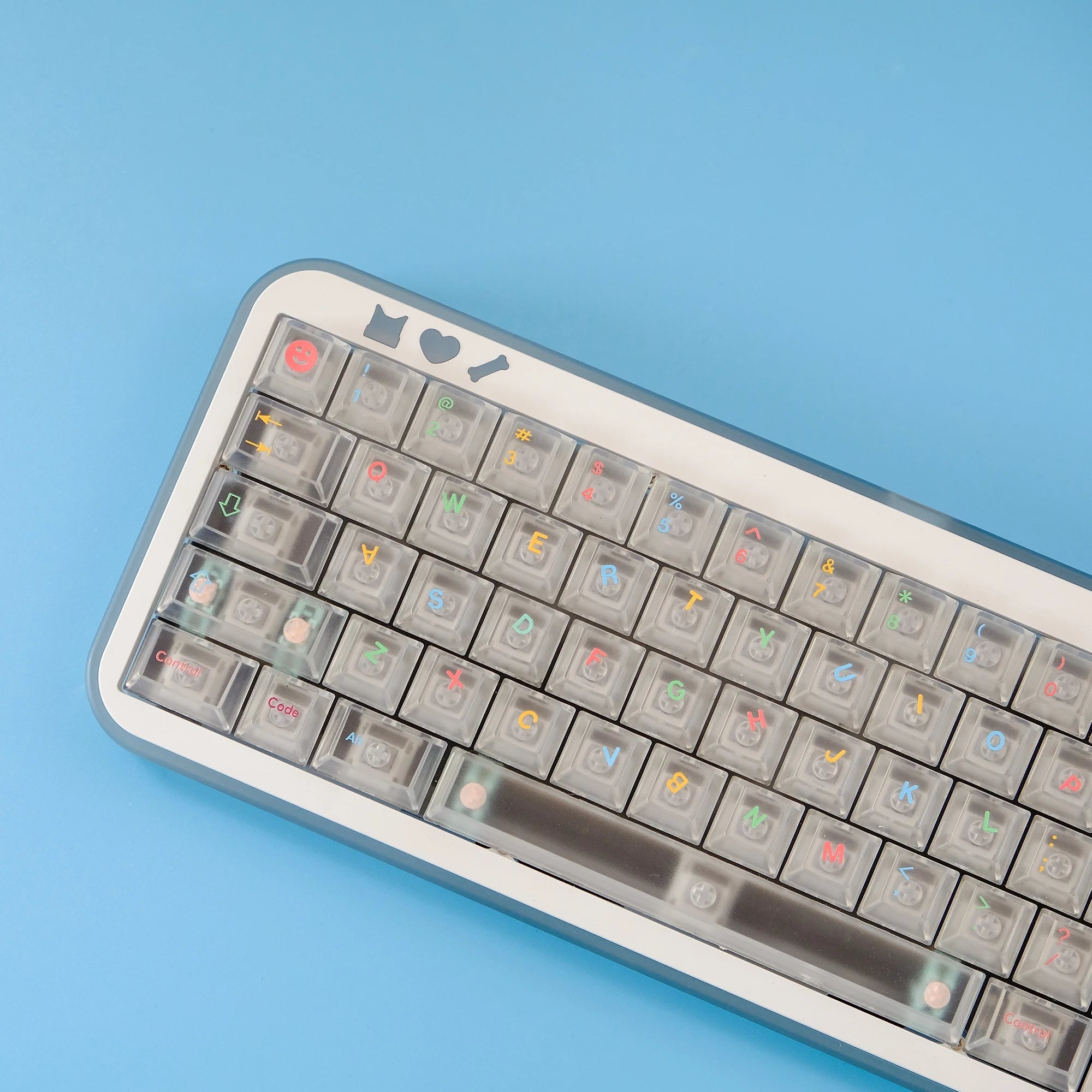 122 key ABS foggy Cool kids kids fun keycaps Cherry profile keycaps for Mechanical Keyboard for Magnetic keyboard Cherry MX Swit
